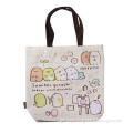 customized cute logo design elegant cheap cotton shopping bag